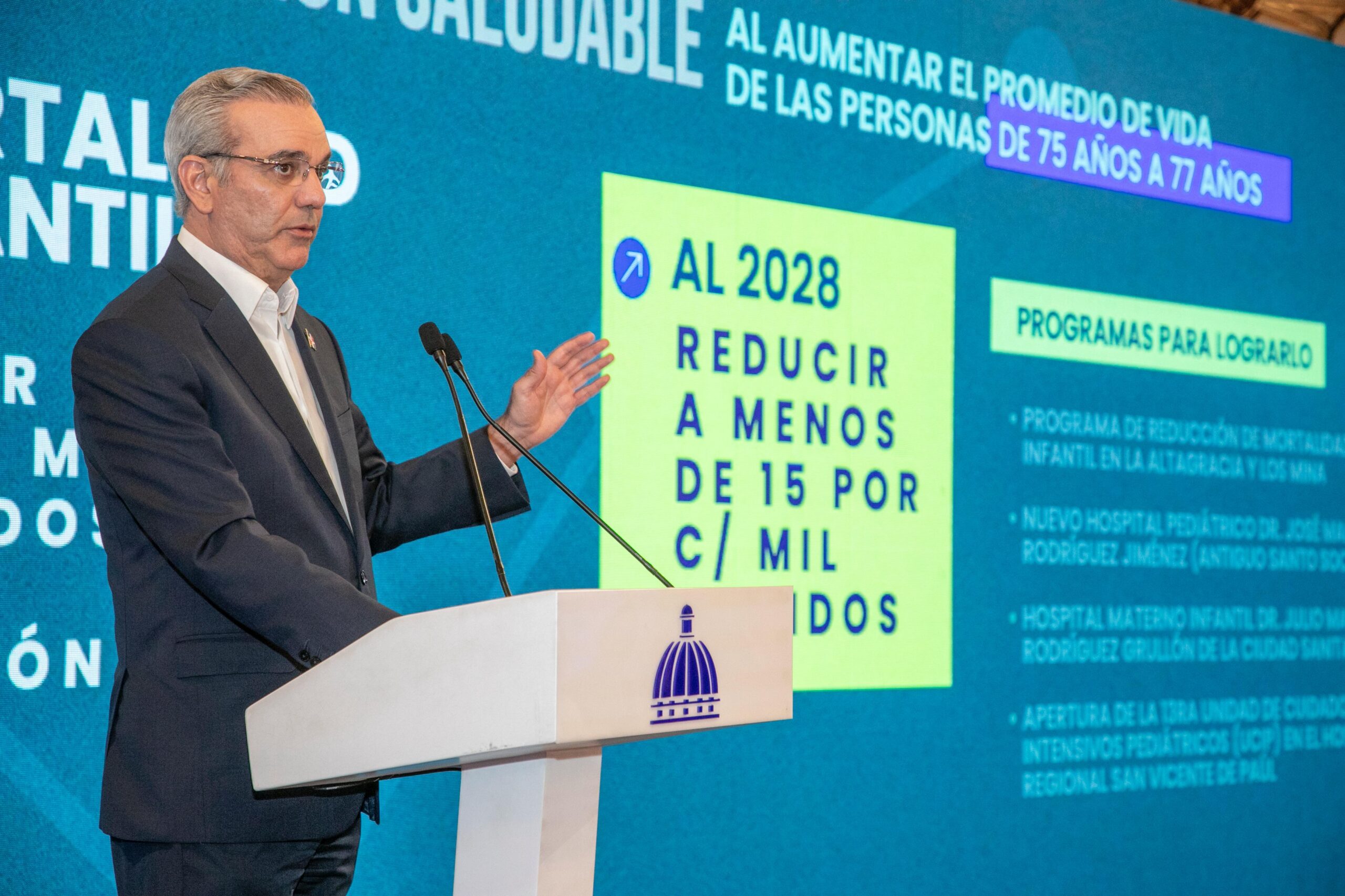 Abinader presenta objetivos del Gobierno de cara al 2028