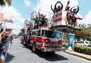 Cuerpo de Bomberos del DN celebra su 97 aniversario con actividades y desfile de camiones