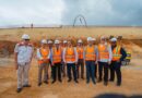 Paliza y Estrella supervisan obras viales en Plaza de la Bandera e Isabel Aguiar