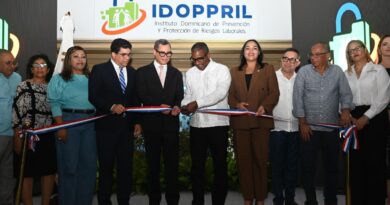 Autoridades inauguran una nueva ofician del Idoppril en SDE⁣