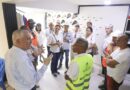 Edeeste y misión del BM recorren proyecto de rehabilitación de redes en Guaricanos