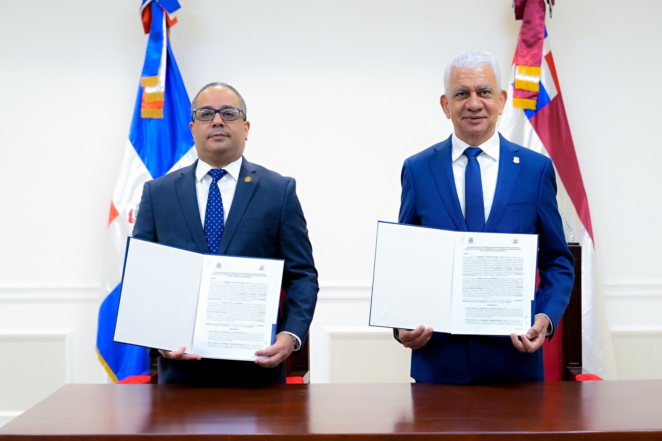 TC y el Senado acuerdan desarrollar proyectos de docencia