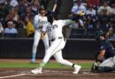 Junior Caminero alcanza 40 jonrones y 100 empujadas