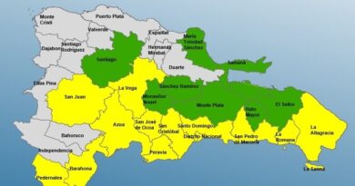 COE mantiene al DN y 20 provincias en alerta por lluvias