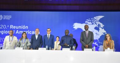 Olivares destaca Reunión OIT marca hoja de ruta para futuro del trabajo en Las Américas