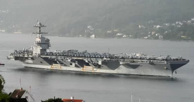 Llega al Caribe el USS Gerald R. Ford, el mayor portaaviones de EE.UU.