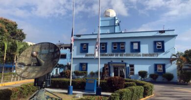 Indomet pronostica lluvias dispersas por vaguada; temperaturas seguirán frescas