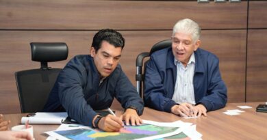 Obras Públicas e INAPA buscan optimizar trabajos en asfalto y saneamiento