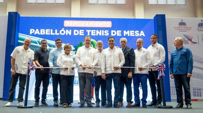 Entregan remodelado el Pabellón de Tenis de Mesa para Juegos Centroamericanos y del Caribe 2026 Entregan remodelado el Pabellón de Tenis de Mesa para Juegos Centroamericanos y del Caribe 2026