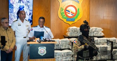 Incautan 564 paquetes de presunta cocaína tras persecución marítima en Barahona