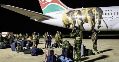 Regresan a Kenia 215 policías desplegados en la misión internacional de seguridad en Haití