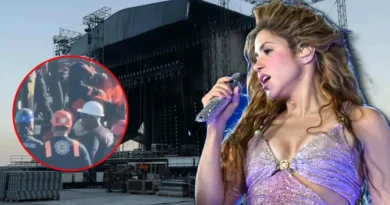 Shakira lamenta la muerte de un trabajador en el montaje de su concierto en Río de Janeiro