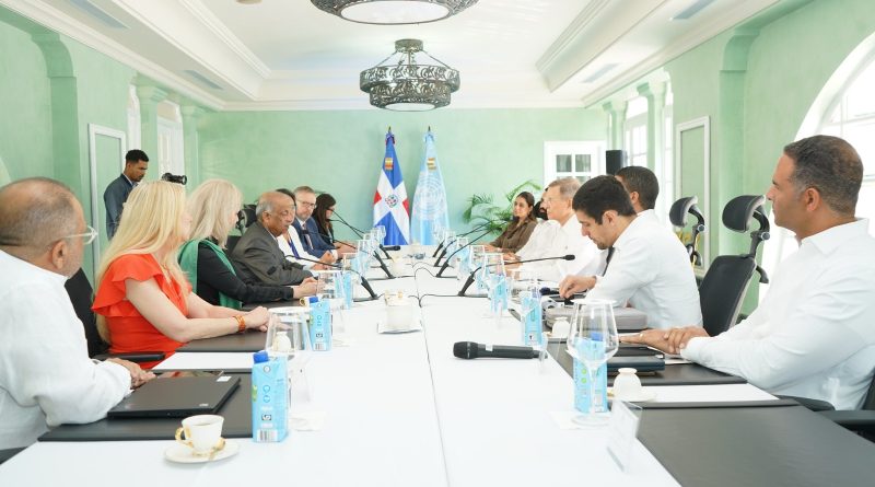 Canciller Álvarez aborda con la ONU apoyo logístico a misión de seguridad en Haití