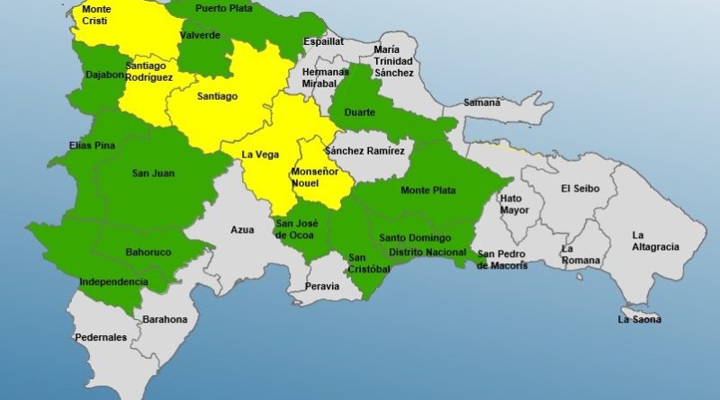 El COE amplía provincias en alerta ante pronóstico de intensas lluvias el fin de semana El COE amplía provincias en alerta ante pronóstico de intensas lluvias el fin de semana