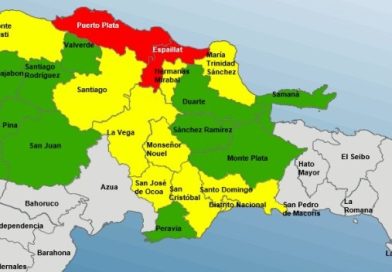COE eleva alertas por lluvias; Puerto Plata y Espaillat en rojo