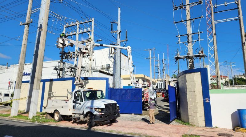 Corte eléctrico afectará más de 10 sectores del DN este sábado por trabajos de Edeeste