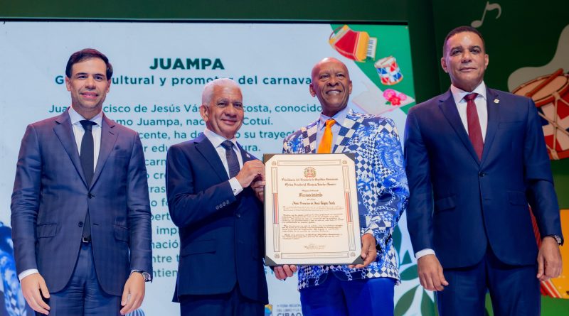 Senado y Cultura rinden homenaje a figuras del arte en gala “Raíces vivas del Cibao”