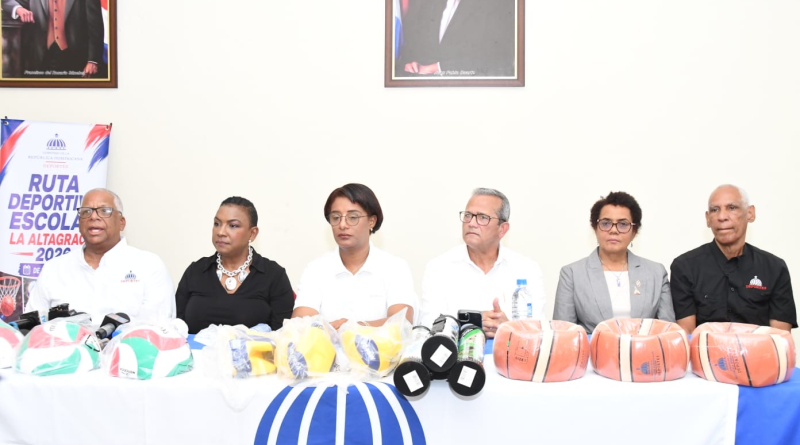 Ministerio de Deportes anuncia la Ruta Deportiva Escolar La Altagracia 2026