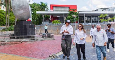 Remodelación del parque Núñez de Cáceres avanza con un 35 % de ejecución