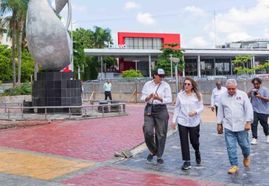 Remodelación del parque Núñez de Cáceres avanza con un 35 % de ejecución