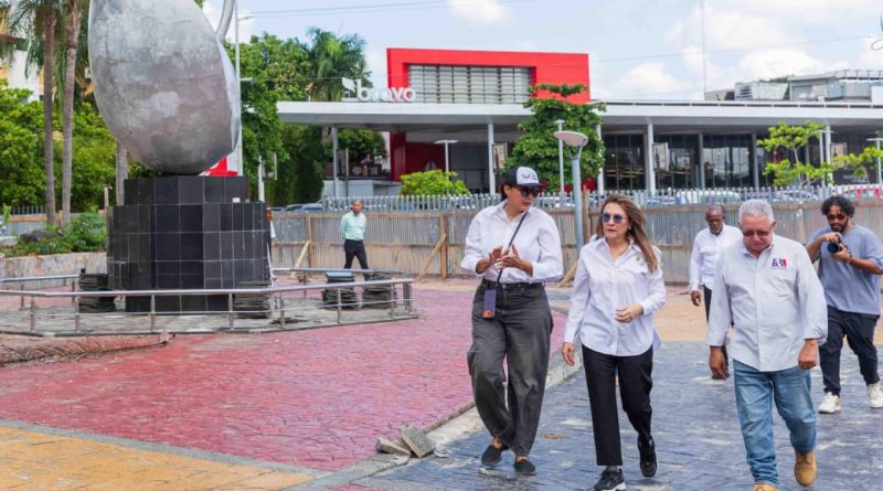 Remodelación del parque Núñez de Cáceres avanza con un 35 % de ejecución