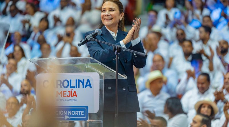 Carolina Mejía asegura en Santiago que será candidata presidencial del PRM
