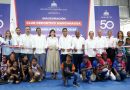 Gobierno entrega remozado el multiuso del Club Deportivo Manganagua