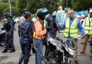 Despliegan histórico operativo de fiscalización en paradas de motocicletas