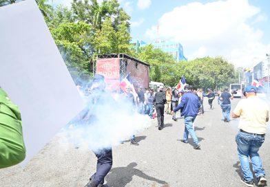 ANPA condena represión policial durante marcha hacia el Palacio Nacional