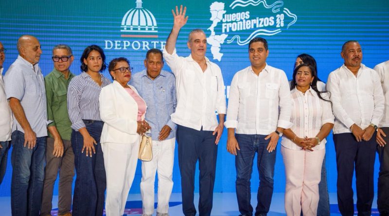 Abinader encabeza inauguración de los Juegos Fronterizos 2026 en Jimaní