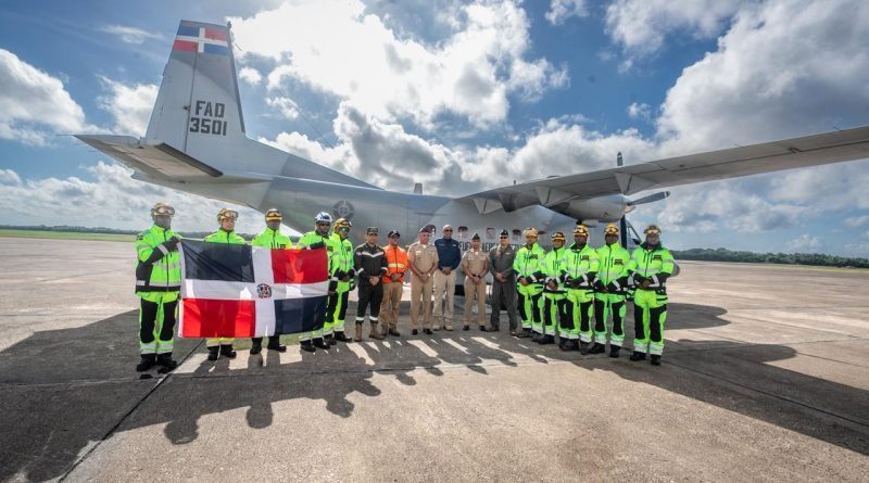 RD envía nuevo contingente de rescatistas a Venezuela para reforzar labores de búsqueda
