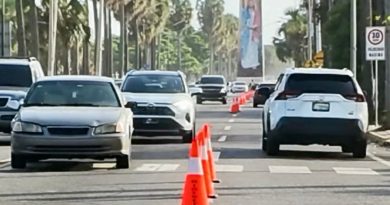 Digesett habilita contraflujo en el Malecón para agilizar el tránsito en horas pico