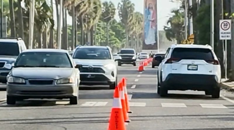 Digesett habilita contraflujo en el Malecón para agilizar el tránsito en horas pico