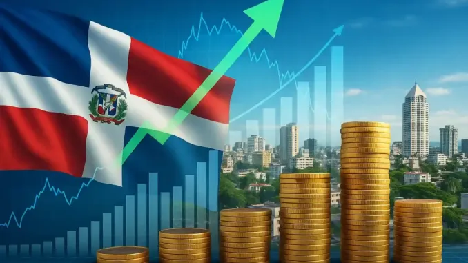 La economía de República Dominicana tuvo un crecimiento interanual en mayo de 4,7 %