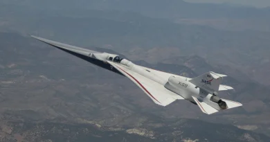 El avión experimental X-59 de la NASA rompe por primera vez la velocidad del sonido