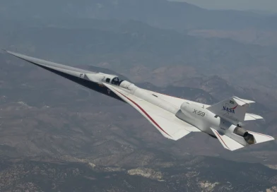 El avión experimental X-59 de la NASA rompe por primera vez la velocidad del sonido
