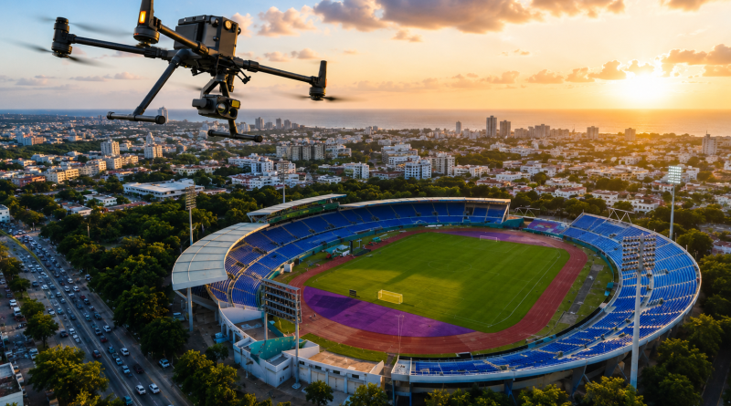 IDAC prohíbe el uso no autorizado de drones en sedes de los Juegos Centroamericanos