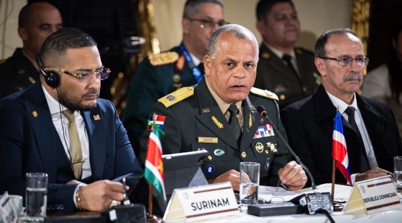 República Dominicana reafirma su compromiso con la cooperación hemisférica en materia de defensa