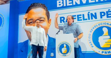 PRM juramenta al diputado Rafelin Pérez tras su salida de la Fuerza del Pueblo