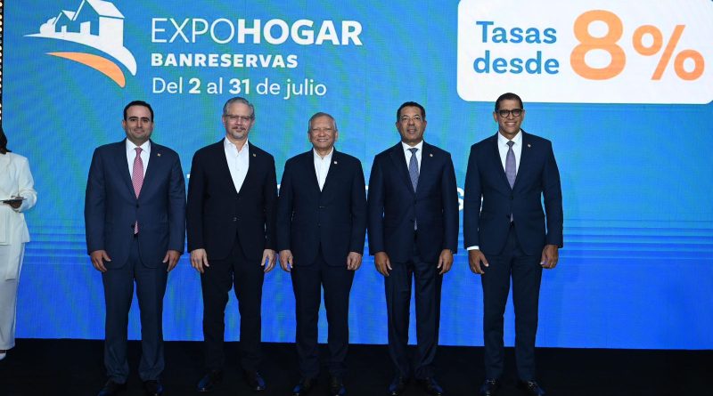 Banreservas lanza Expohogar 2026 con tasas desde 8 % para viviendas de bajo costo Banreservas lanza Expohogar 2026 con tasas desde 8 % para viviendas de bajo costo