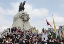 Cientos de personas protestan en Lima contra la investidura de Keiko Fujimori