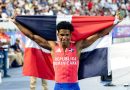 El dominicano Núñez se corona en 400 metros con vallas y entrega el oro a Félix Sánchez