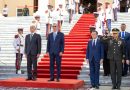 Abinader recibe al presidente de Honduras Nasry Asfura en el Palacio Nacional