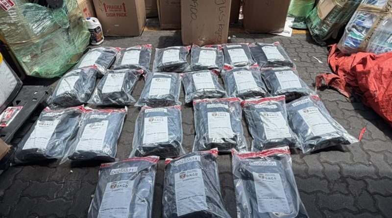 DNCD incauta 41 paquetes de marihuana ocultos en carga llegada desde Estados Unidos DNCD incauta 41 paquetes de marihuana ocultos en carga llegada desde Estados Unidos