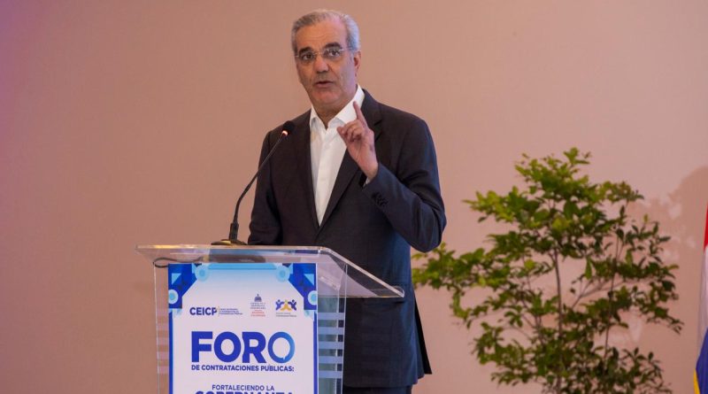 Abinader: transformación de las compras públicas es clave para mejorar los servicios del Estado Abinader: transformación de las compras públicas es clave para mejorar los servicios del Estado