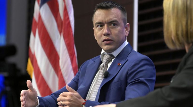 Noboa decreta nuevo estado de excepción y oficializa toque de queda nocturno en Ecuador Noboa decreta nuevo estado de excepción y oficializa toque de queda nocturno en Ecuador