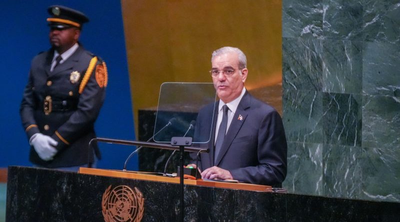 Abinader pide desde la ONU completar despliegue de fuerza contra las bandas en Haití Abinader pide desde la ONU completar despliegue de fuerza contra las bandas en Haití