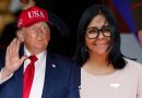 Donald Trump y Delcy Rodríguez se reúnen por primera vez en Nueva York