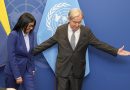 Guterres recibe a Delcy Rodríguez antes de su reunión con Trump y de intervenir en la ONU