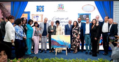Senado reconoce a Manuel Tejada y Elsa Núñez por sus aportes al arte y la cultura dominicana
